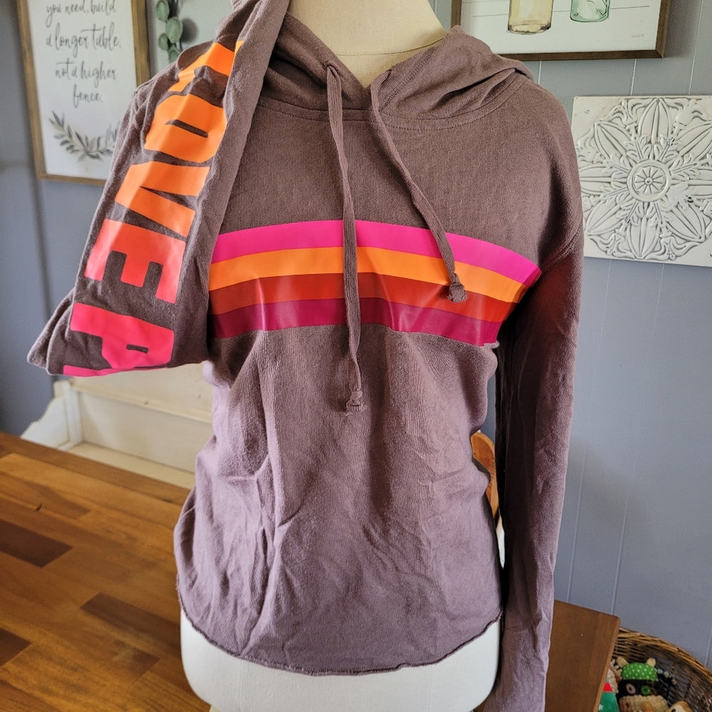 Vs cropped hoodie